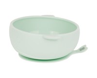 Castron din silicon KikkaBoo cu ventuza Whale Mint - 4