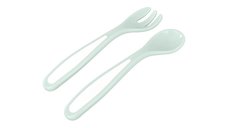 Castron multifunctional cu ventuza si tacamuri incluse 4in1 KikkaBoo Bowl Mint