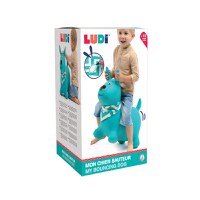 Catel saltaret gonflabil Ludi albastru - 4