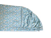 Cearceaf cu elastic 127x63 cm Bubble Blue - 1