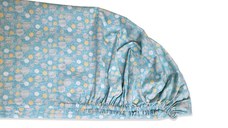 Cearceaf cu elastic 127x63 cm Bubble Blue