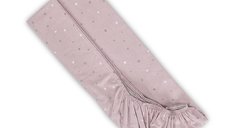 Cearceaf cu elastic Lorelli pentru patut, 98 x 65 cm, bumbac ranforce, Rose Sky