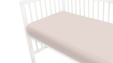 Cearceaf cu elastic MimiNu jerse 140x70 cm powder pink