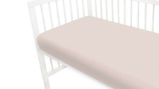 Cearceaf cu elastic MimiNu jerse 140x70 cm powder pink