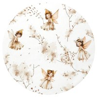 Cearceaf cu elastic MimiNu pentru patut 120x60 cm din bumbac Fairy - 2