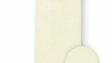 Cearceaf cu elastic pentru patut copii Bocioland Cream 120x60 cm, din 100 bumbac jersey, 0 luni+