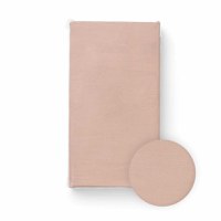 Cearceaf cu elastic pentru patut copii Bocioland Light Pink 120x60 cm, din 100 bumbac jersey, 0 luni+ - 1