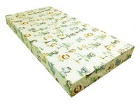 Cearceaf din bumbac cu elastic 120 x 60 cm Monkey - 1