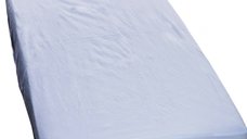 Cearceaf din bumbac cu elastic 120x60 cm Albastru