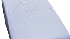 Cearceaf din bumbac cu elastic 120x60 cm Albastru