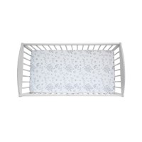 Cearceaf din bumbac pentru patut 120x60 cm Bloom Sleepee - 2