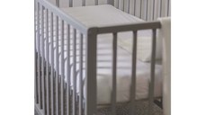 Cearceaf impermeabil cu elastic Soft Dream Dry 120x60 cm gri