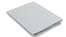 Cearceaf pentru saltea de patutlandou copii Sensillo 90x40cm,din bumbac jersey cu elastic roata Gri