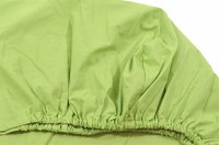 Cearceaf verde KidsDecor cu elastic din bumbac 70 x 160 cm - 1