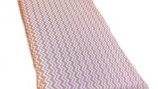 Cearsaf cu elastic roata 140x70 cm Zig-zag