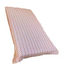 Cearsaf cu elastic roata 140x70 cm Zig-zag - 1