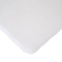 Cearsaf saltea 75x95 cm Childhome Tricot Alb - 1