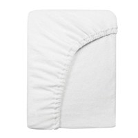 Cearsaf saltea 75x95 cm Childhome Tricot Alb - 3