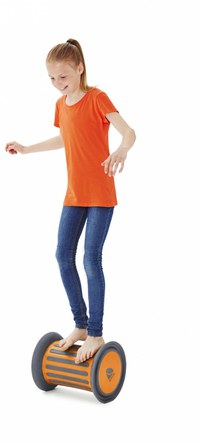 Cilindru de echilibru fara nisip roller portocaliu - 1