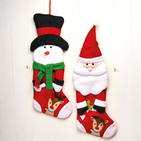 Ciorap decorativ Craciun 60 cm - 3