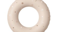 Colac gonflabil de inot Sipo Beige, 50 cm, pentru copii 3-6 ani, 15-30 kg