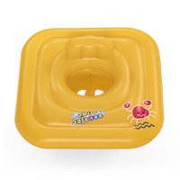 Colac gonflabil pentru bebelusi 76x76 cm Bestway Swim Safe Galben - 6