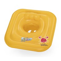 Colac gonflabil pentru bebelusi 76x76 cm Bestway Swim Safe Galben - 2