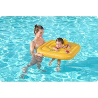 Colac gonflabil pentru bebelusi 76x76 cm Bestway Swim Safe Galben - 3