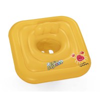Colac gonflabil pentru bebelusi 76x76 cm Bestway Swim Safe Galben - 4