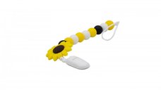Colier pentru suzeta din silicon Coccorito Sun Flower