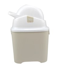 Cos ermetic scutece cu sac universal Diaper Champ capacitate 30 scutece One Clay Sand - 2