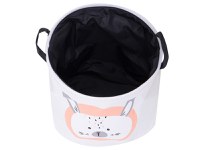 Cos rotund pentru depozitare jucarii 35x35 cm White Rabbit - 3