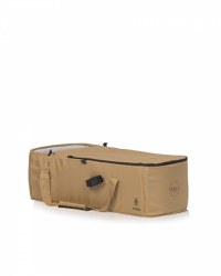 Cosulet port bebe tip landou Euro Cart Doblo CarryMe, cu intaritura, manere pentru transport, cu husa de picioruse si capotina, dimensiune 72 x 30 x 21 cm, Camel - 3