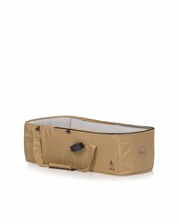 Cosulet port bebe tip landou Euro Cart Doblo CarryMe, cu intaritura, manere pentru transport, cu husa de picioruse si capotina, dimensiune 72 x 30 x 21 cm, Camel - 4