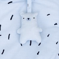 Cosulet scutece si accesorii Kikkaboo Bear with me Blue - 1