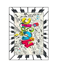 Covor antiderapant pentru copii 150x200 cm Music - 3