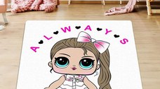 Covor antiderapant pentru copii Doll 150x200 cm