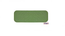 Covoras antiderapant cada cu ventuze pentru fixare verde 96x34 cm