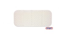 Covoras antiderapant de cada cu ventuze 76x34 cm alb