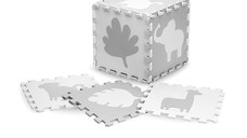 Covoras de joaca Puzzle Momi Zawi 150x150 cm Grey
