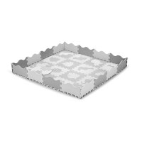 Covoras de joaca Puzzle Momi Zawi 150x150 cm Grey - 3