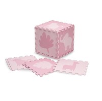 Covoras de joaca Puzzle Momi Zawi 150x150 cm Pink - 1