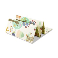 Covoras de joaca termic pentru copii Best Friends  Stars din spuma XPE, design cu doua fete, pliabil, 180x200 cm - 3