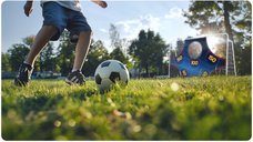 Covoras numerotat pentru poarta de fotbal 215 x 150 cm Neo-Sport
