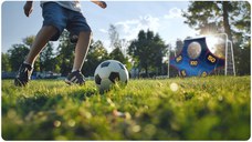 Covoras numerotat pentru poarta de fotbal 215 x 150 cm Neo-Sport