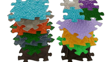 Covoras ortopedic senzorial tip puzzle Set Valgus 15 piese