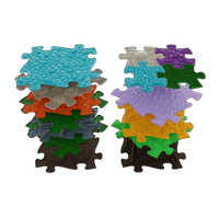 Covoras ortopedic senzorial tip puzzle Set Valgus 15 piese - 1