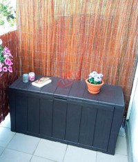 Cufar depozitare Keter Swood 117 x 45 cm maro - 3
