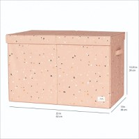 Cufar pliabil pentru camera copiilor material reciclat Terrazzo Clay - 4