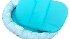 Cuib Baby Nest cu salteluta detasabila Norisori cu luna vernil